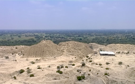 Tucume, Panoramic view